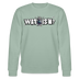 WAT IS'N?-Unisex Bio-Sweatshirt - Helles Graugrün