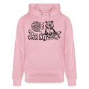 DU SCHNALLST JAR NÜSCHT-Unisex Bio-Hoodie - Hellrosa