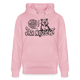 DU SCHNALLST JAR NÜSCHT-Unisex Bio-Hoodie - Hellrosa