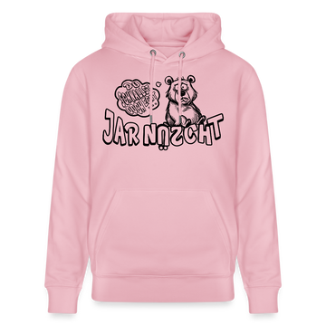 DU SCHNALLST JAR NÜSCHT-Unisex Bio-Hoodie - Hellrosa
