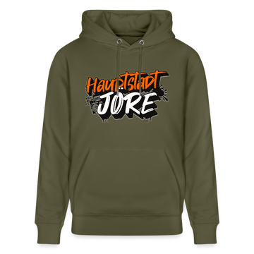 HAUPTSTADTJÖRE-Unisex Bio-Hoodie - Khaki Grün