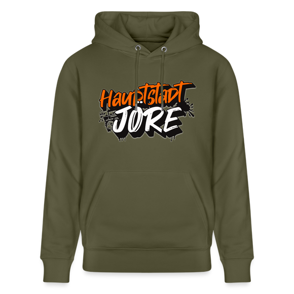 HAUPTSTADTJÖRE-Unisex Bio-Hoodie - Khaki Grün