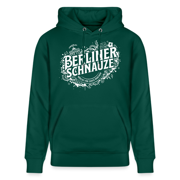 BERLIN SCHNAUZE als Souvenir-Unisex Bio-Hoodie - Forest