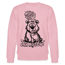 DU SCHNALLST JAR NÜSCHT-Unisex Bio-Sweatshirt - Hellrosa