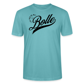 ICK FREU MA WIE BOLLE-Unisex T-Shirt BIO - Pastelltürkis