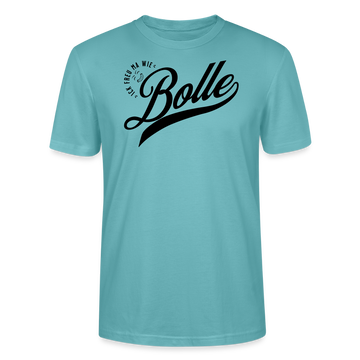 ICK FREU MA WIE BOLLE-Unisex T-Shirt BIO - Pastelltürkis