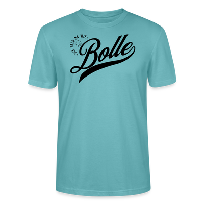 ICK FREU MA WIE BOLLE-Unisex T-Shirt BIO - Pastelltürkis