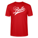 ICK FREU MA WIE BOLLE-Unisex T-Shirt BIO - Rot