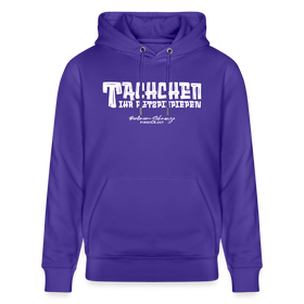 Berliner Begrüssung-TACHCHEN IHR FLITZPIEPEN- Bio-Hoodie - Purple Love 