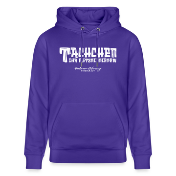 Berliner Begrüssung-TACHCHEN IHR FLITZPIEPEN- Bio-Hoodie - Purple Love 