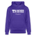 Berliner Begrüssung-TACHCHEN IHR FLITZPIEPEN- Bio-Hoodie - Purple Love 