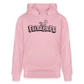 FLITZPIEPE-Unisex Bio-Hoodie mit dem Original Berliner Spruch - Hellrosa