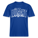 Berlin Shirt mit Schnauze-NÜSCHT-Relaxed Fit Unisex Bio - Dunkelblau