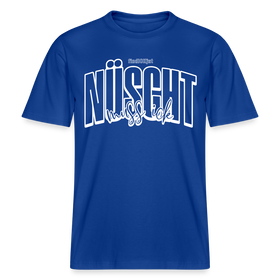 Berlin Shirt mit Schnauze-NÜSCHT-Relaxed Fit Unisex Bio - Dunkelblau