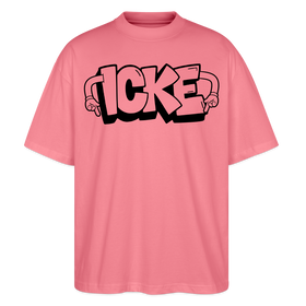 ICKE-Oversized Unisex Bio T-Shirt - Pink 