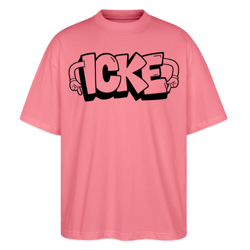 ICKE-Oversized Unisex Bio T-Shirt - Pink 