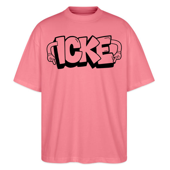 ICKE-Oversized Unisex Bio T-Shirt - Pink 