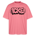 ICKE-Oversized Unisex Bio T-Shirt - Pink 
