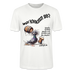 WAT KIEKSTN SO? -  Unisex BIO T-Shirt - Weiß