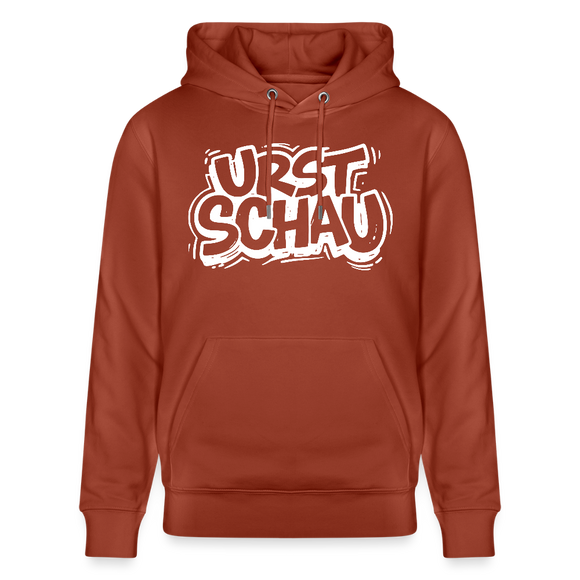 Ostalie-Unisex Bio-Hoodie-URST SCHAU - Terrakotta