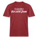Wir sind die Geilsten-Relaxed Fit Unisex Bio-T-Shirt II - Erdrot