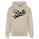 ICK FREU MA WIE BOLLE-Unisex Bio-Hoodie - Beige