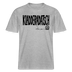 Dit Berliner Chaos Shirt-KLADDERADATSCH- RELAXED FIT Unisex Organic T-Shirt - Grau meliert