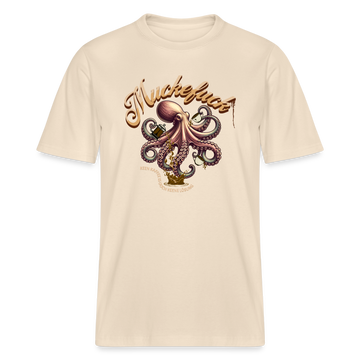 MUCKEFUCK - Relaxed Fit Unisex Bio-T-Shirt - Naturweiß
