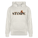 STAMPE-Unisex Bio-Hoodie - Beige meliert