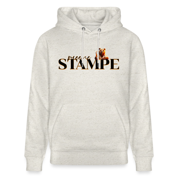 STAMPE-Unisex Bio-Hoodie - Beige meliert