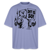 Berlin Souvenir-DIT IS SO!-Oversized Unisex Bio T-Shirt mit Berliner Bär - Violett