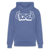 ICKE-Unisex Bio-Hoodie mit Berliner Schnauze - Blau