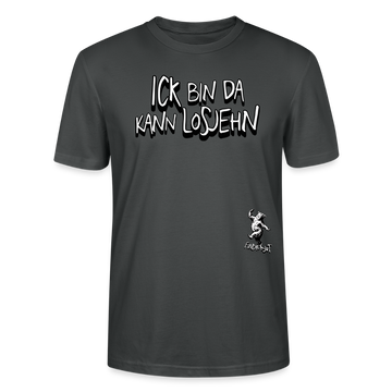 ICK BIN DA-Unisex BIO T-Shirt - Anthrazit