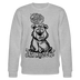 DU SCHNALLST JAR NÜSCHT-Unisex Bio-Sweatshirt - Grau meliert
