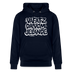 Berliner Kultspruch-VAFATZ DA VOM JELÄNDE-Unisex Bio-Hoodie - Navy