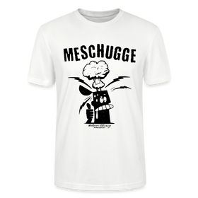 Berlin Shirt-MESCHUGGE - Unisex BIO T-Shirt - Weiß