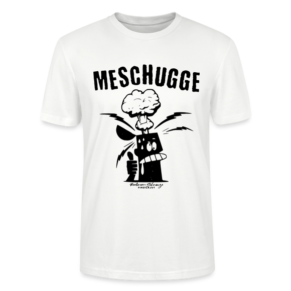 Berlin Shirt-MESCHUGGE - Unisex BIO T-Shirt - Weiß