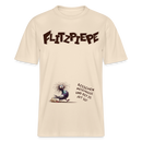 BERLINER FLITZPIEPE - Relaxed Fit Unisex Bio-T-Shirt - Naturweiß