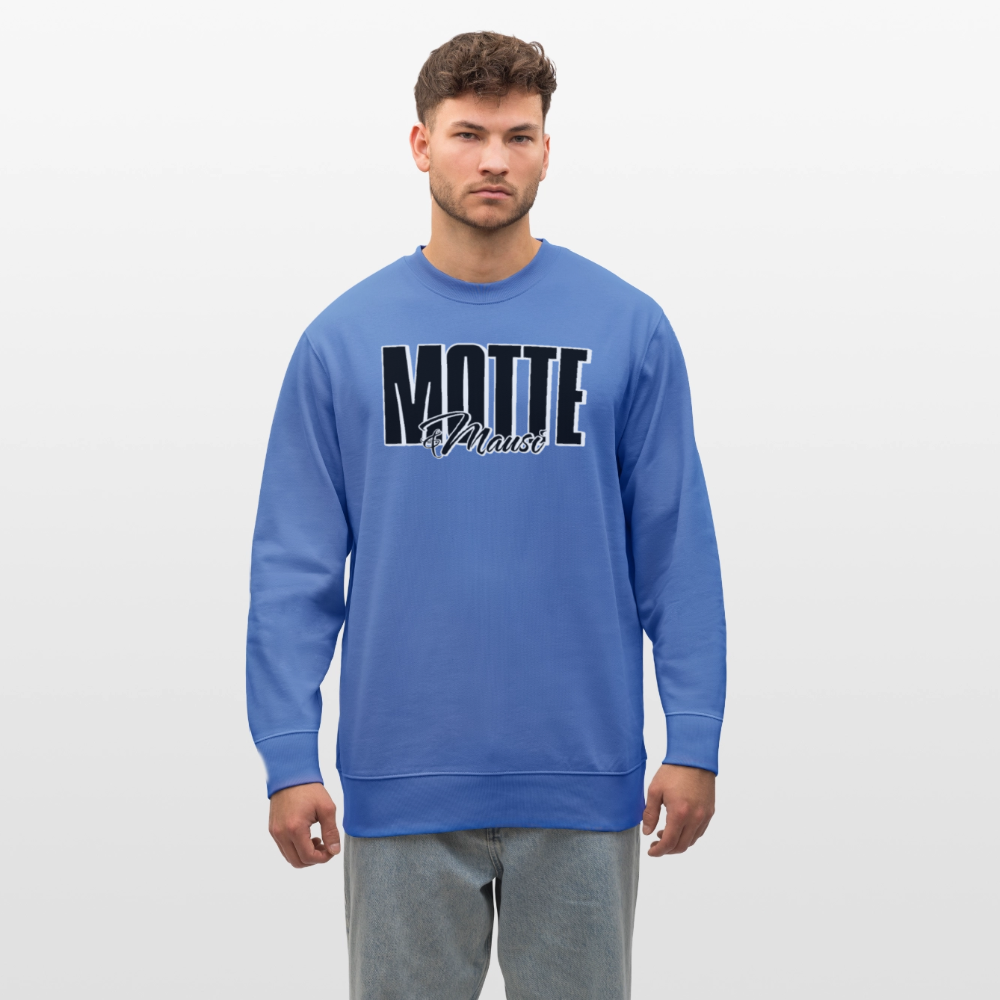 MOTTE UND MAUSI-Unisex Bio-Sweatshirt - Blau