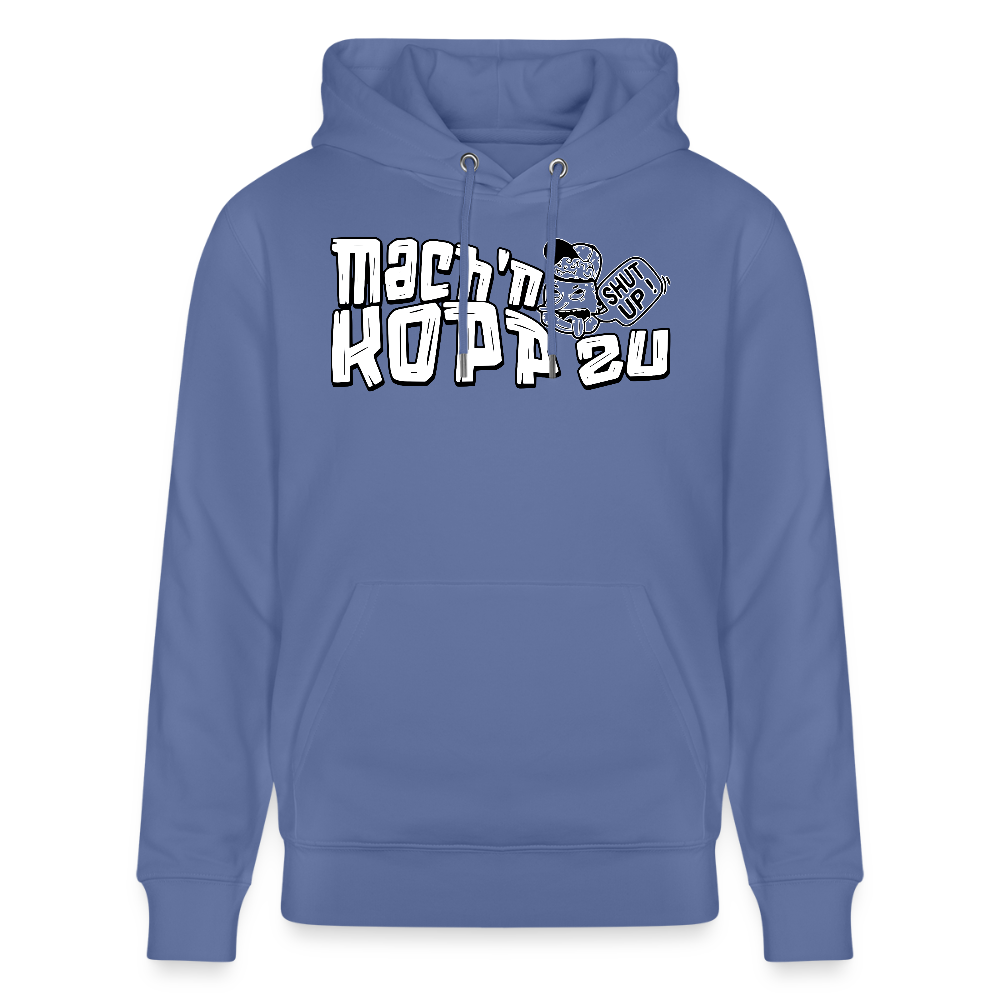 MACH'N KOPP ZU-Unisex Bio-Hoodie II - Blau