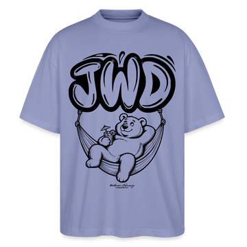 JWD-Berlin-Oversized Unisex Bio T-Shirt - Violett