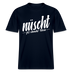 Berlin Shirt-NÜSCHT FÜR SCHWACHE NERVEN- RELAXED FIT Unisex Organic T-Shirt - Navy