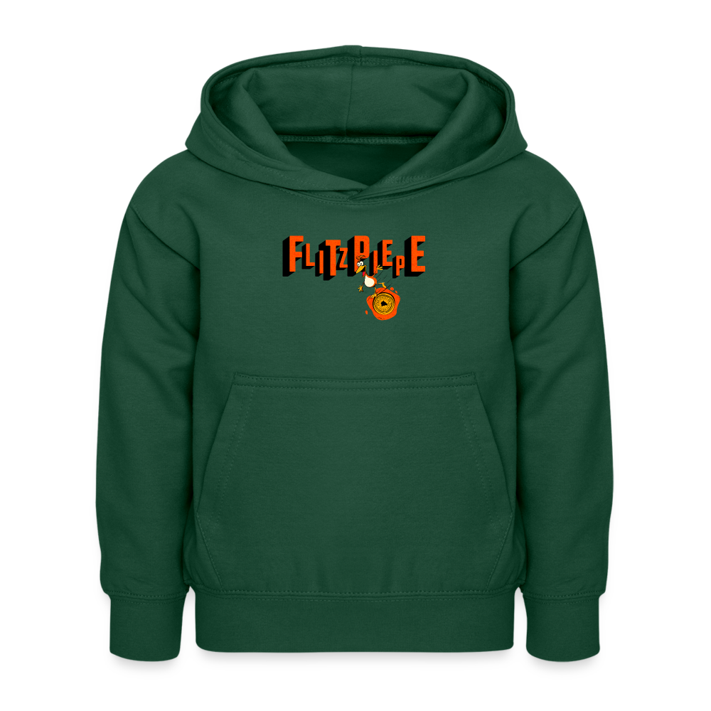 FLITZPIEPE - Kinder Hoodie - Flaschengrün