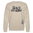 ICK BIN DA - Unisex Bio-Sweatshirt - Beige