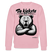 Da kiekste, wa?-Unisex Bio-Sweatshirt - Hellrosa