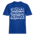 Berliner Spruch-VAFATZ DA VOM JELÄNDE- RELAXED FIT Unisex Bio T-Shirt - Dunkelblau