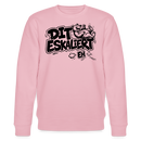 DIT ESKALIERT EH-Unisex Bio-Sweatshirt mit Berliner Schnauze - Hellrosa