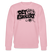 DIT ESKALIERT EH-Unisex Bio-Sweatshirt mit Berliner Schnauze - Hellrosa