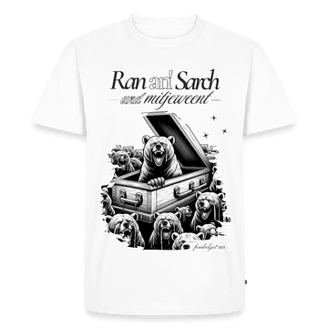 RAN AN SARCH-Männer Premium BIO T-Shirt - Weiß