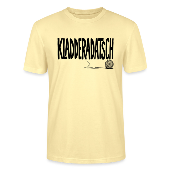Das Chaos Shirt-KLADDERADATSCH-Unisex T-Shirt - Creme